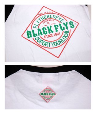 BF203-25J：BLACK FLYS PICANTE LOGO L/S TEE