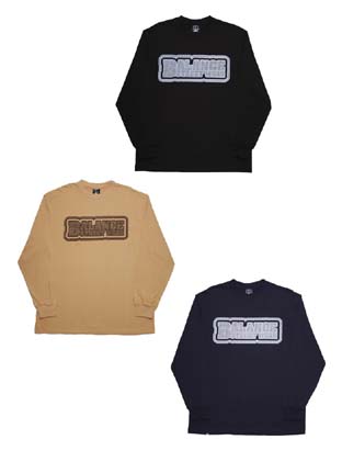 BL46-2503：BALANCE HOUNDTOOTH L/S TEE