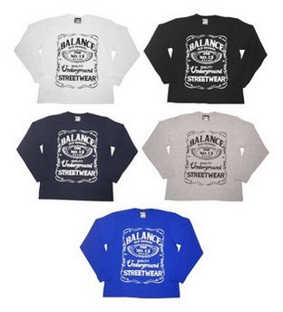 BL46-3501：BALANCE FRONT OLD TENN LONG SLEEVE