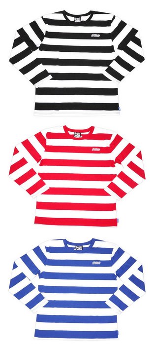 BL46-3810：BALANCE THE LOCK BORDER LONG SLEEVE (アウトレット商品)