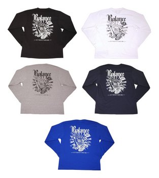 BL46-3901：BALANCE PORAYING HANDS LONG SLEEVE TEE (ロングスリーブTシャツ)