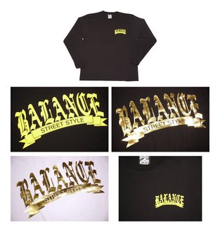 BL46-3902：BALANCE OLD-E CLUB LONG SLEEVE TEE