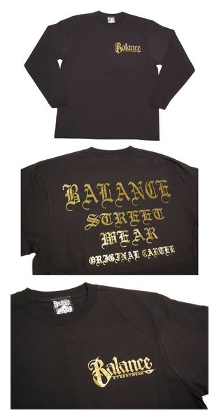BL46-4201:BALANCE OLD-E CARTEL LONGSLEEVETEE