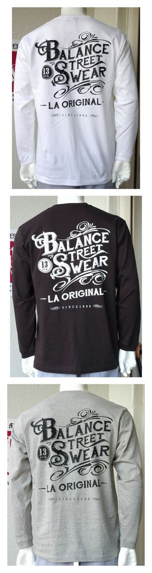 BL46-4502：BALANCE 13 ORIGINAL LONG SLEEVE TEE