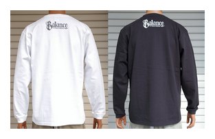 BL46-4902:BALANCE THE FACE LONG SLEEVE TEE