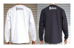 BL46-4902：BALANCE THE FACE LONG SLEEVE TEE