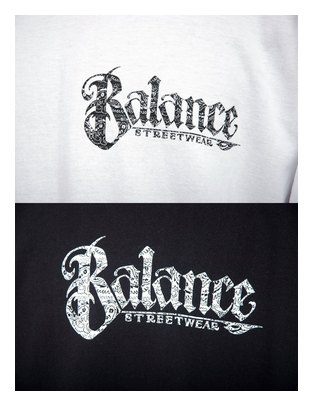 BL46-5201:BALANCE LIFE's 2-FACE LONG SLEEVE TEE