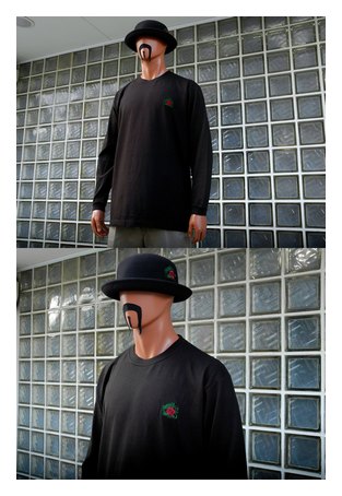 BL46-6000：BALANCE ROSE MARY L/S TEE (フルカラープリント)