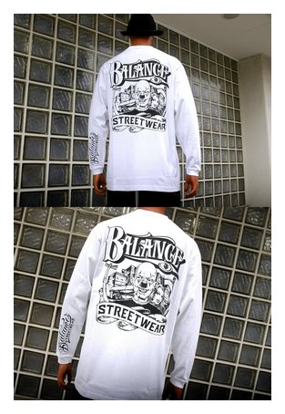 BL46-6001：BALANCE TOON TOWN ARM L/S TEE