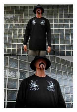 BL46-6002：BALANCE G-SWALLOW L/S TEE