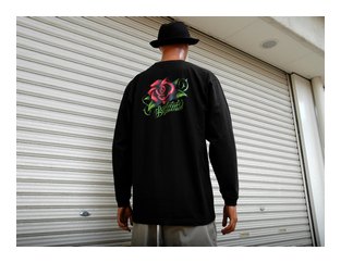 BL46-6301：BALANCE TWO SIDE ROSE L/S TEE (フルカラー)