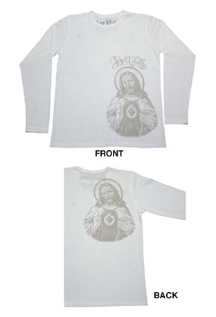 M123：POR VIDA JESUS L/S THERMAL