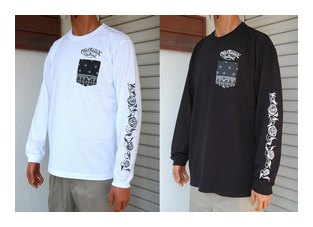 OG425：OG CLASSIX ROSE LINE LONG SLEEVE (胸ポケット付ロンT)