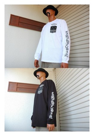 OG425：OG CLASSIX ROSE LINE LONG SLEEVE (胸ポケット付ロンT)