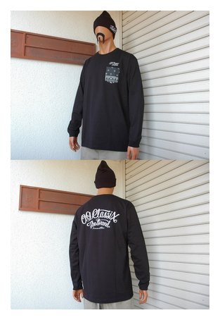 OG427：OG CLASSIX WORLD CORPORATE LONG SLEEVE (胸ポケット付ロンT)