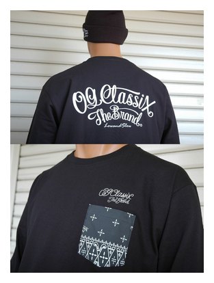 OG427：OG CLASSIX WORLD CORPORATE LONG SLEEVE (胸ポケット付ロンT)