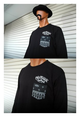 OG480：OG CLASSIX OG HAND POCKET LONG SLEEVE