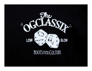 OG552：OG CLASSIX TWO ARM LINE DICE 5.6oz L/S TEE