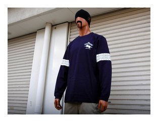OG552：OG CLASSIX TWO ARM LINE DICE 5.6oz L/S TEE