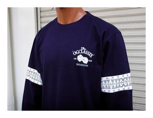 OG552：OG CLASSIX TWO ARM LINE DICE 5.6oz L/S TEE