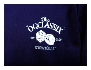 OG552：OG CLASSIX TWO ARM LINE DICE 5.6oz L/S TEE