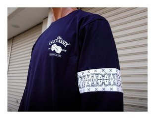 OG552：OG CLASSIX TWO ARM LINE DICE 5.6oz L/S TEE