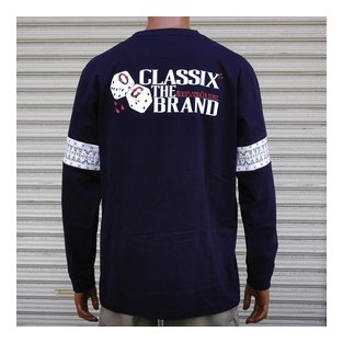 OG552：OG CLASSIX TWO ARM LINE DICE 5.6oz L/S TEE