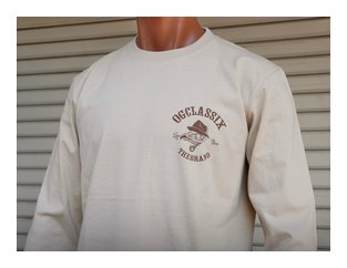 OG554：OG CLASSIX EAGLE BONES 5.6oz L/S TEE