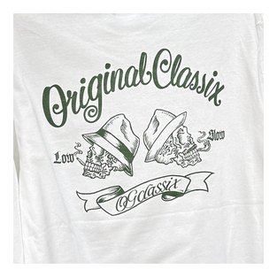 OG621：OG CLASSIX DOUBLE SKULL 5.6oz L/S TEE