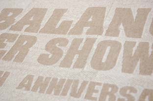 BL19-1601：BALANCE 10Th ANNIVERSARY TOWEL