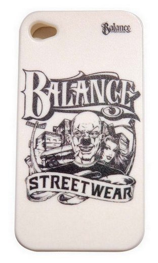 BL36-3503：BALANCE TOON TOWN iPhone CASE (SOFT TYPE) (アウトレット商品)