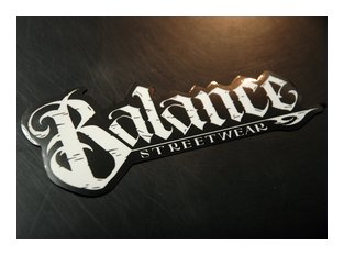 BL36-5500：BALANCE OFFICIAL TOON-2 STICKER (ステッカー)