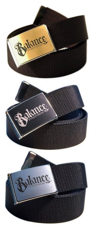 BL37-5200：BALANCE TOON-2 TUGH BUCKLE BELT (ガチャベルト)