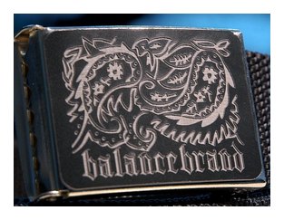 BL37-5202：BALANCE OLD PAISLEY TUGH BUCKLE BELT (ガチャベルト)