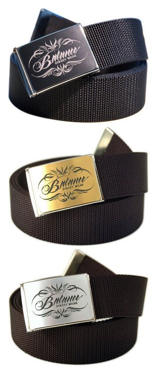 BL37-5203：BALANCE CAN PS TUGH BUCKLE BELT (ガチャベルト)