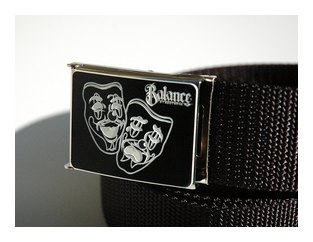 BL37-5703：BALANCE 2-FACE TUGH BUCKLE BELT (ガチャベルト)