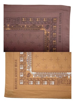 BL-735：BALANCE AZTECA CROSS BANDANA (オリジナル バンダナ) [特別価格]