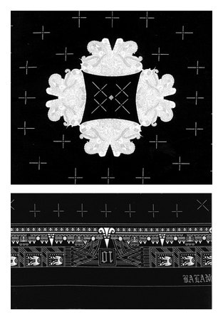 BL-735：BALANCE AZTECA CROSS BANDANA (オリジナル バンダナ) [特別価格]