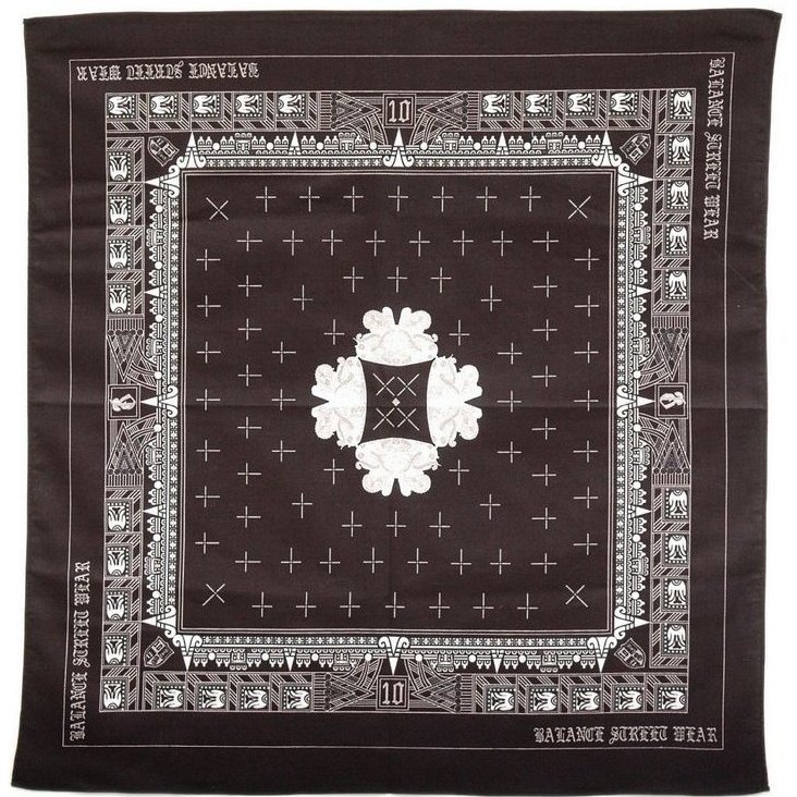 BL-735：BALANCE AZTECA CROSS BANDANA (オリジナル バンダナ) [特別