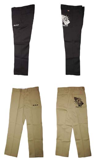 BF300-23C：BLACK FLYS ROTTING HANDS WORK PANTS