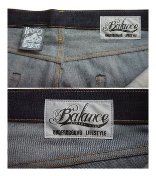 BL15-5500：BALANCE SAN DIEGO DENIM Ⅲ (ノンウォッシュデニム)