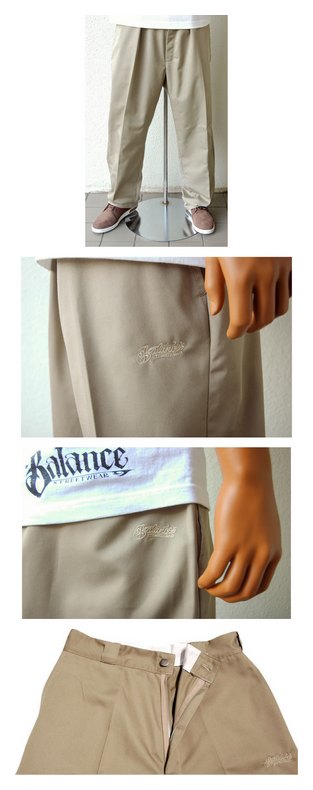 BL16-3301：BALANCE CHINOS STANDARD PANTS III