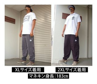 BL16-5300：BALANCE RELAX BAGGY PANTS (刺繍入りバギーパンツ)