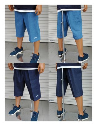 BL17-3302：BALANCE DENIM CHINOS HALF PANTS