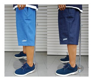 BL17-3302：BALANCE DENIM CHINOS HALF PANTS