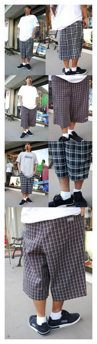 BL17-3405：BALANCE ROUGH CHECK SHORT PANTS