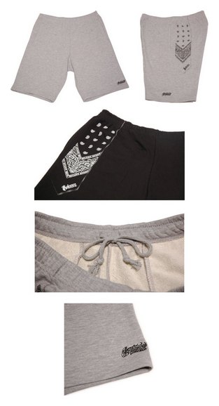 BL17-4001：BALANCE BANDANA SWEAT SHORTS