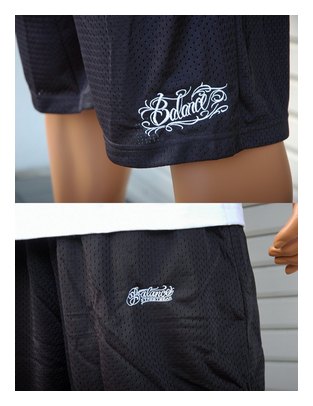 BL17-5100：BALANCE CABA FLOW MESH SHORTS (ロゴ刺繍メッシュショーツ)