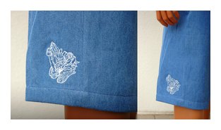 BL17-5401：BALANCE PRAYING HANDS DENIM CHINOS HALF PANTS