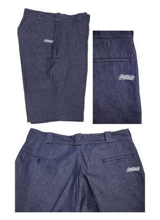 BL17-5401：BALANCE PRAYING HANDS DENIM CHINOS HALF PANTS